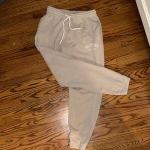 White Fox Grey/Taupe Joggers